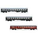 Set de 3 voitures couchettes - Arnold HN4422 - N 1/160 - DR - 2R - EP III