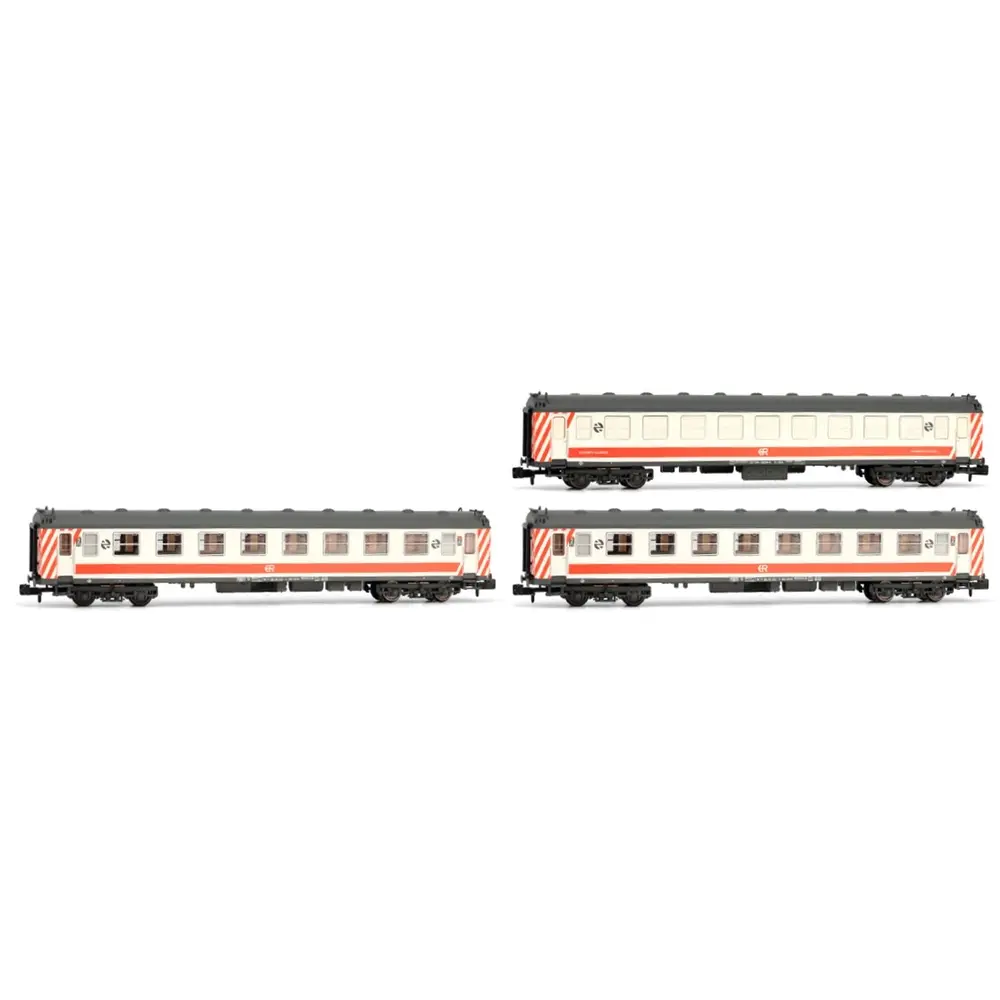 Coffret de 3 voitures 5000 "Regionales" - Arnold HN4454 - N 1/160 - RENFE - EP V