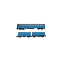 Coffret de 3 unités "Tajo de Via" -Arnold HN4457 - N 1/160 - RENFE - EP IV-V