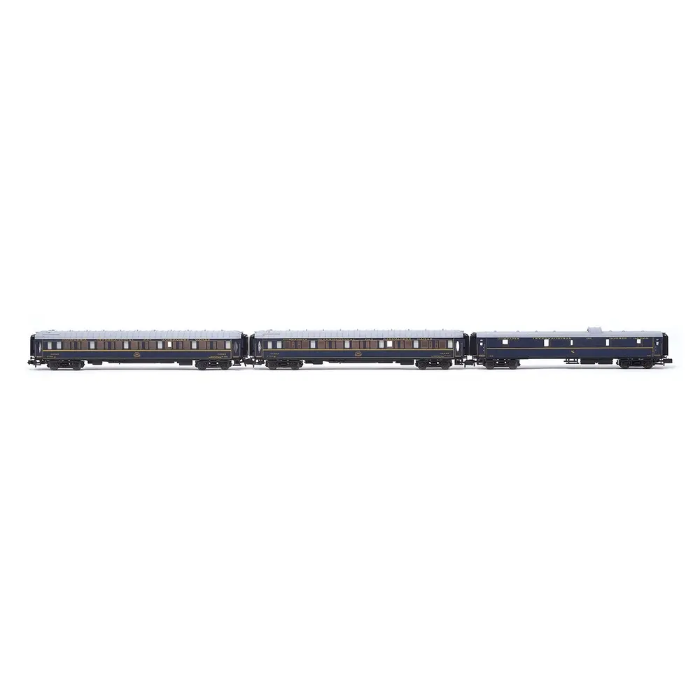 Coffret de 3 voitures CIWL "Castellano Expreso" - Arnold HN4460 - N 1/160 - RENFE - EP IV