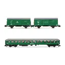 Coffret de 3 unités ADIF - Arnold HN6576 - N 1/160 - RENFE - EP VI