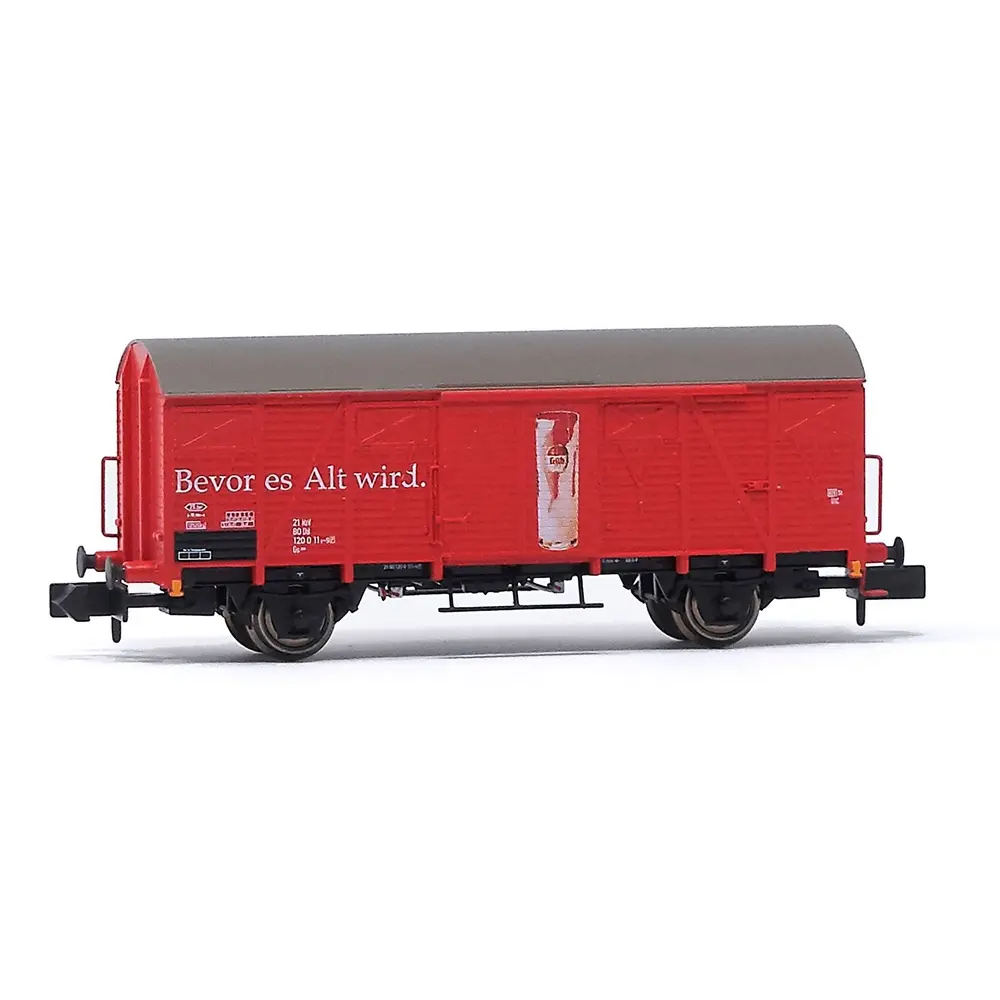 Wagon couvert Gs206 "Früh Kölsch" - Arnold HN6644 - N 1/160 - DB - EP IV