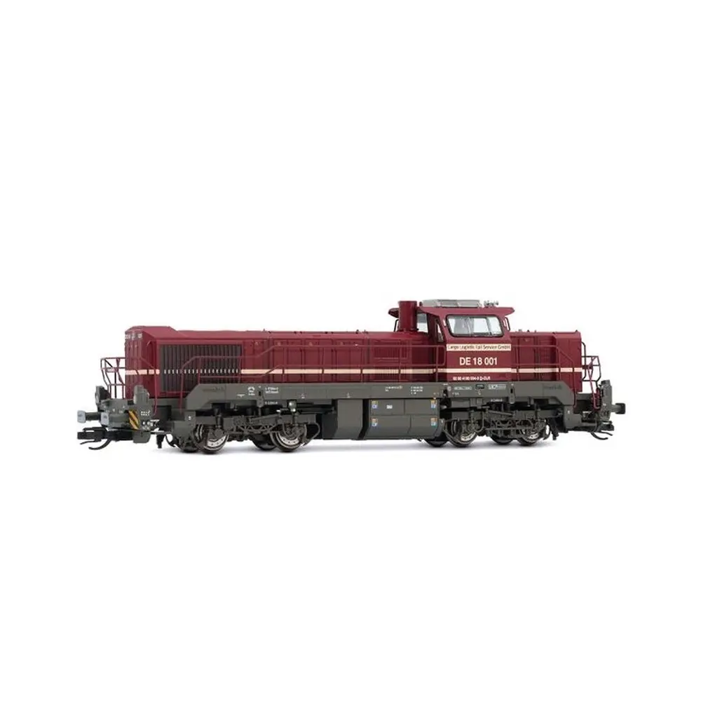 Locomotive diesel DE 18 001 du Cargo Logistik Rail Service - ARNOLD HN9057S - TT 1/120 - EP VI - Digital Sound - 2R