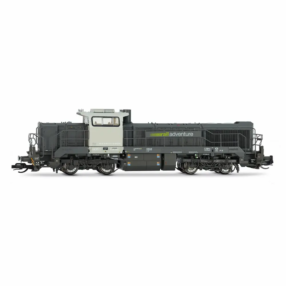 Locomotive diesel Vossloh DE 18 du RailAdventure - Arnold HN9059 - TT 1/120 - Ep VI - Analogique - 2R