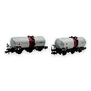 Coffret de 2 wagons citernes à vin à 3 essieux Uh "SGTL SEWAR" - Arnold HN6675 - N 1/160 - SNCF - Ep IV - 2R