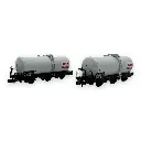 Coffret de 2 wagons citernes à 3 essieux AVIA - Arnold HN6676 - N 1/160 - SNCF - EP IV - 2R