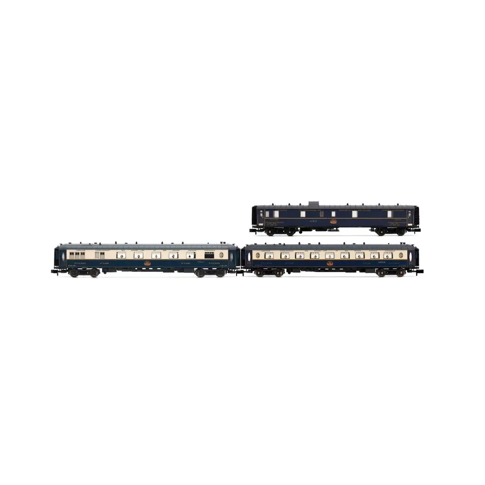 Coffret de 3 voitures "Etoile du Nord" 2/2 - Arnold HN4489 - N 1/160 - CIWL - EP II - 2R