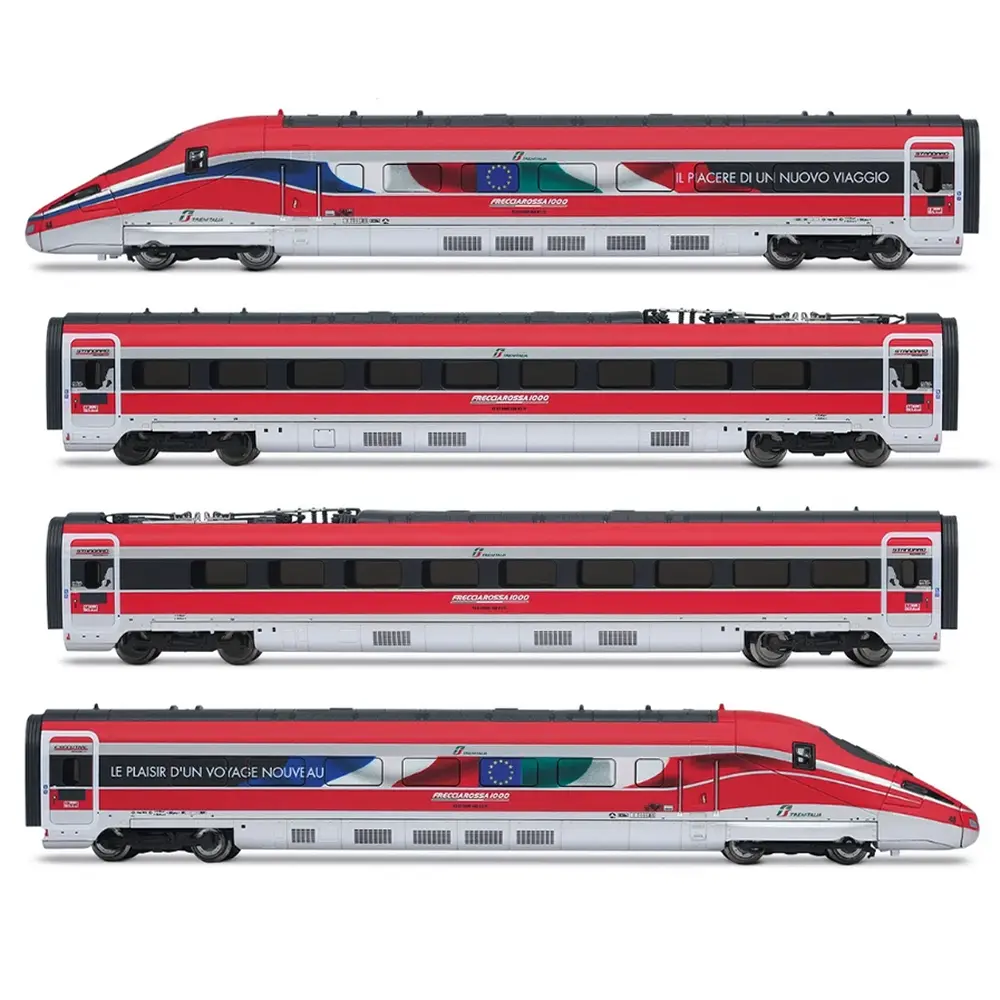 Coffret TGV 4 éléments « Le plaisir d'un voyage nouveau » - Arnold HN2621 - N 1/160 - FRECCIAROSSA - Ep VI - Analogique - 2R
