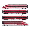 Coffret 4 éléments TGV « Frecciarossa 1000 » nouvelle livrée - Arnold HN2619D - N 1/160 - FS - Ep VI - Digital - 2R