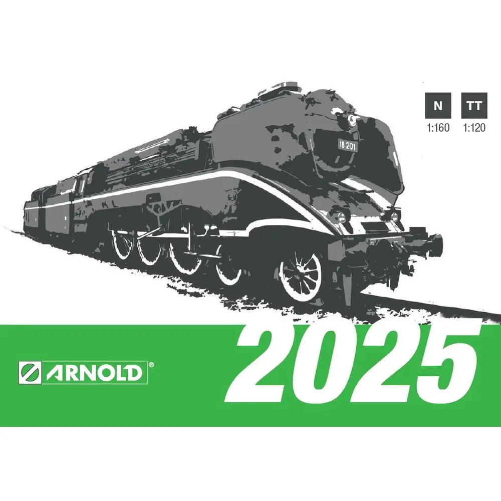 Catalogue Arnold 2025 - HORNBY HP2025NTT - N & TT - FR / EN / DE / ES / IT