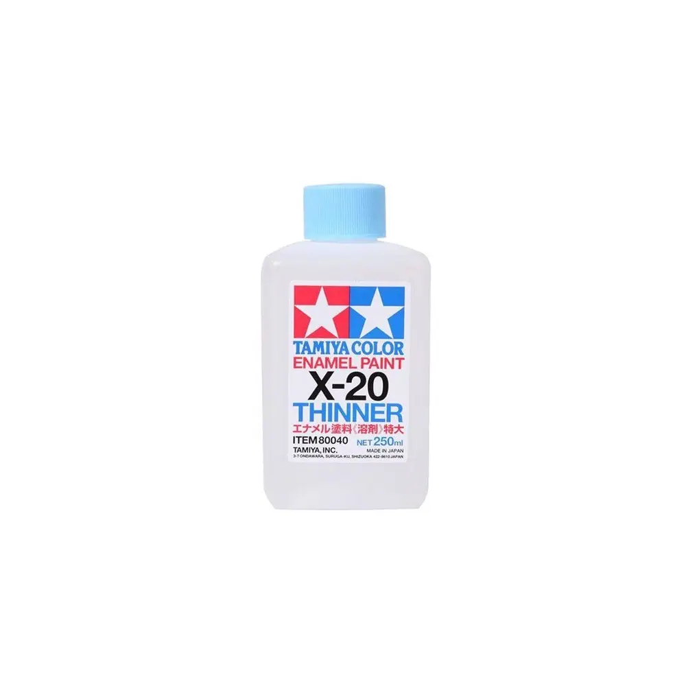 Diluant Acrylique peinture ENAMEL X20 TAMIYA 80040 - 250 mL