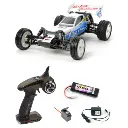 Neo Fighter Buggy DT03 + Pack Radio Racer 3S + Accu NiMH 1800mAh + Chargeur + Servo - Tamiya 58587L - 1/10 - 2WD