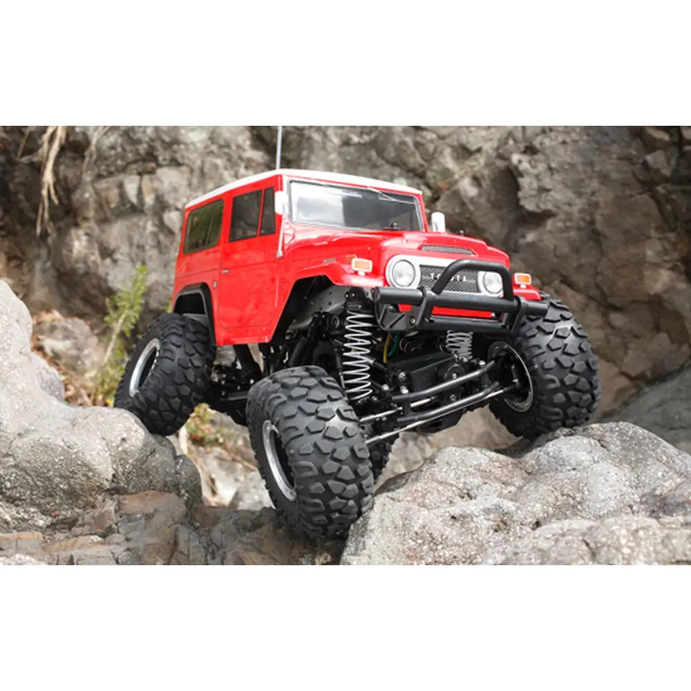 Véhicule électrique - Toyota Land Cruiser 40 CR01 - Tamiya 58405 - 1/10