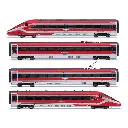 Coffret 4 éléments TGV « Frecciarossa 1000 » nouvelle livrée - Arnold HN2619 - N 1/160 - FS - Ep VI - Analogique - 2R