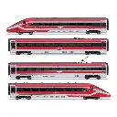 Coffret 4 éléments TGV « Frecciarossa 1000 » nouvelle livrée - Arnold HN2619S - N 1/160 - FS - Ep VI - Digital sound - 2R
