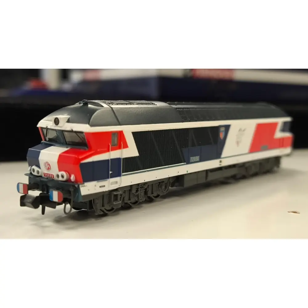 Locomotive diesel CC 72030 livrée Tricolore - Arnold HNS2652 - N 1/160 - SNCF - Ep IV - Analogique - 2R