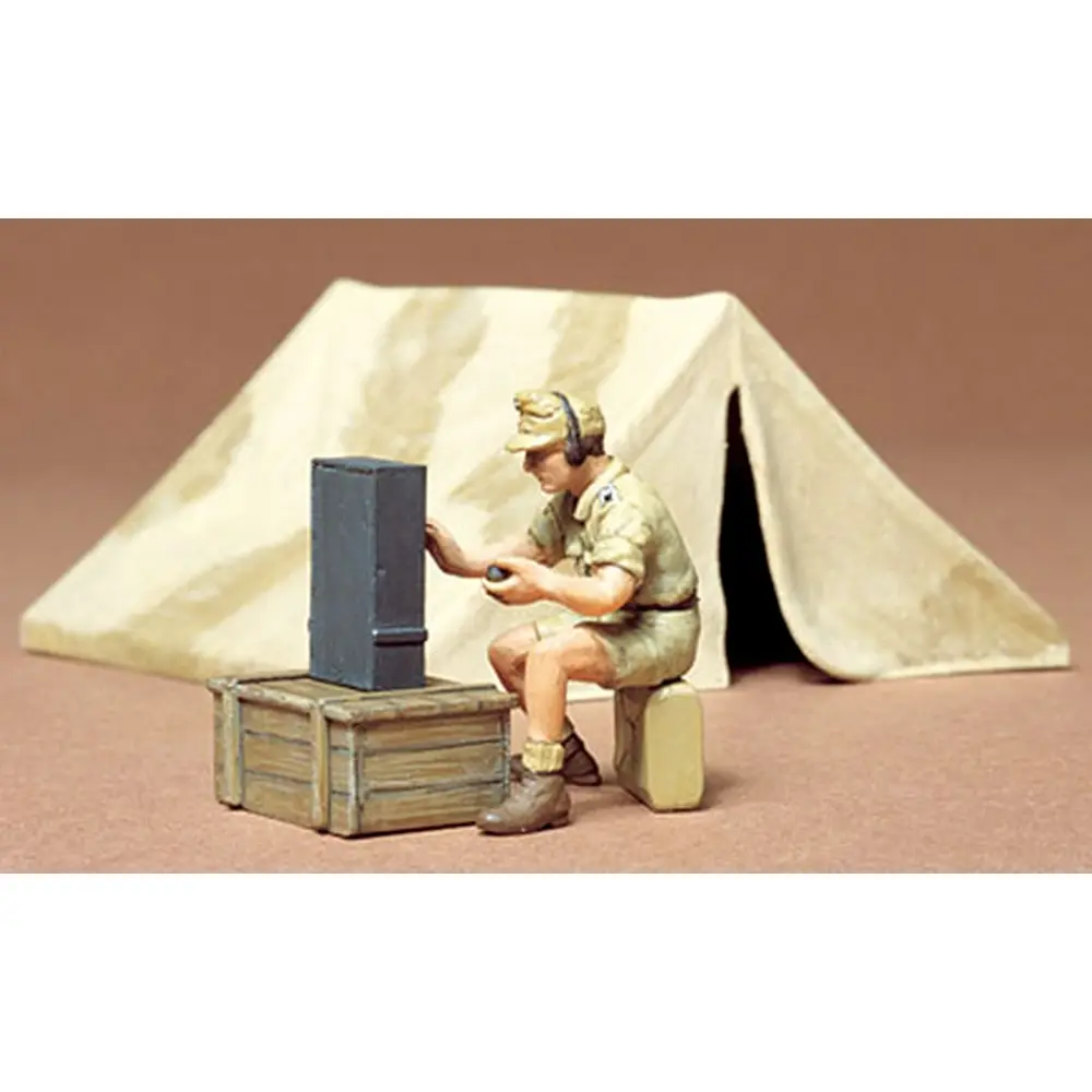 Tente et radio D.A.K. - Tamiya 35074 - 1/35