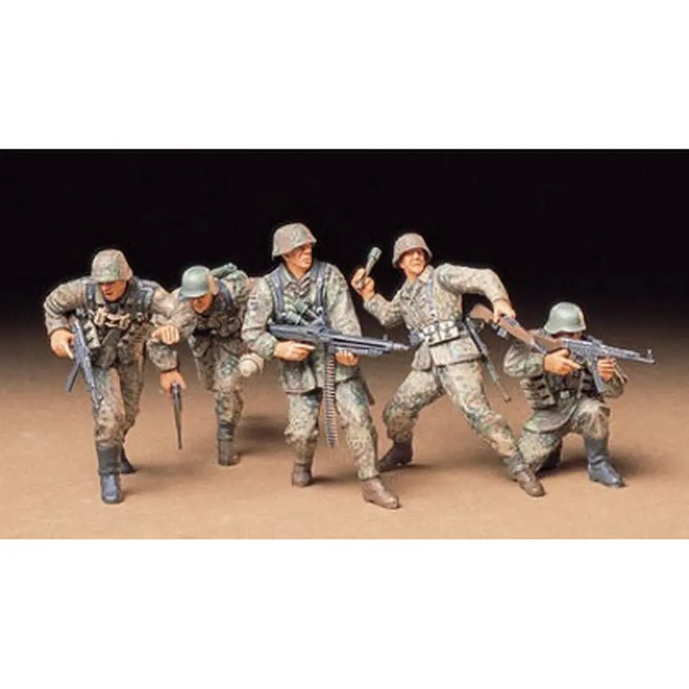 Lot de 5 fantassins Allemands - Tamiya 35196 - 1/35