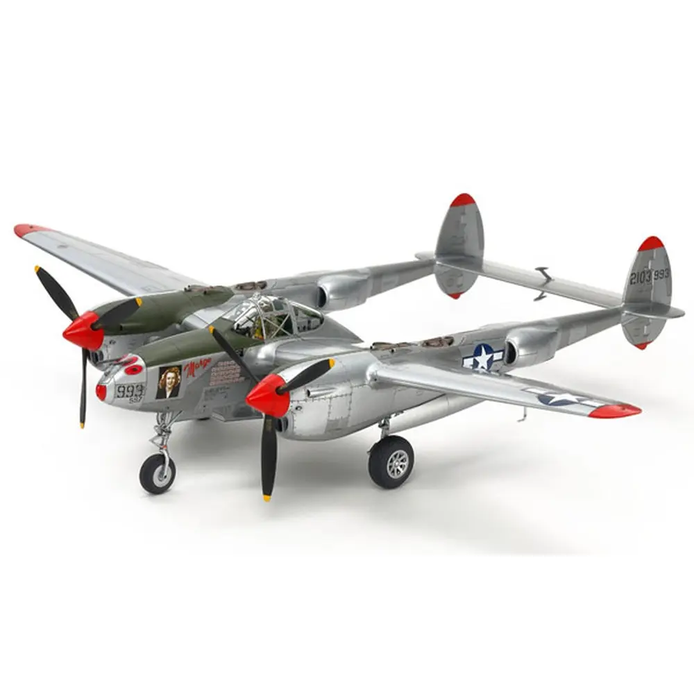 Avion de chasse - Lockheed P-38J Lightning - Tamiya 61123 - Echelle 1/48