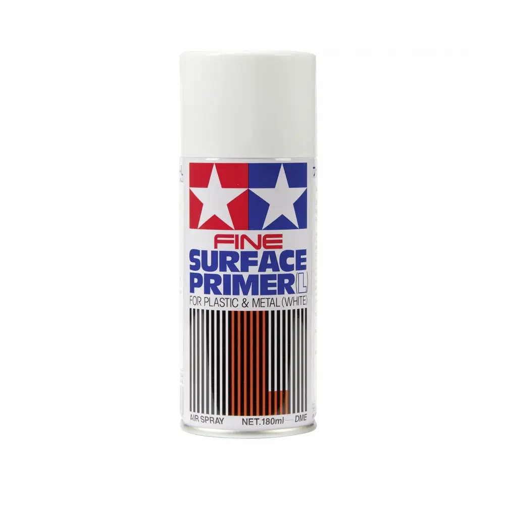 Apprêt pour Surface Fine Blanc - Tamiya 87044 - 180 mL