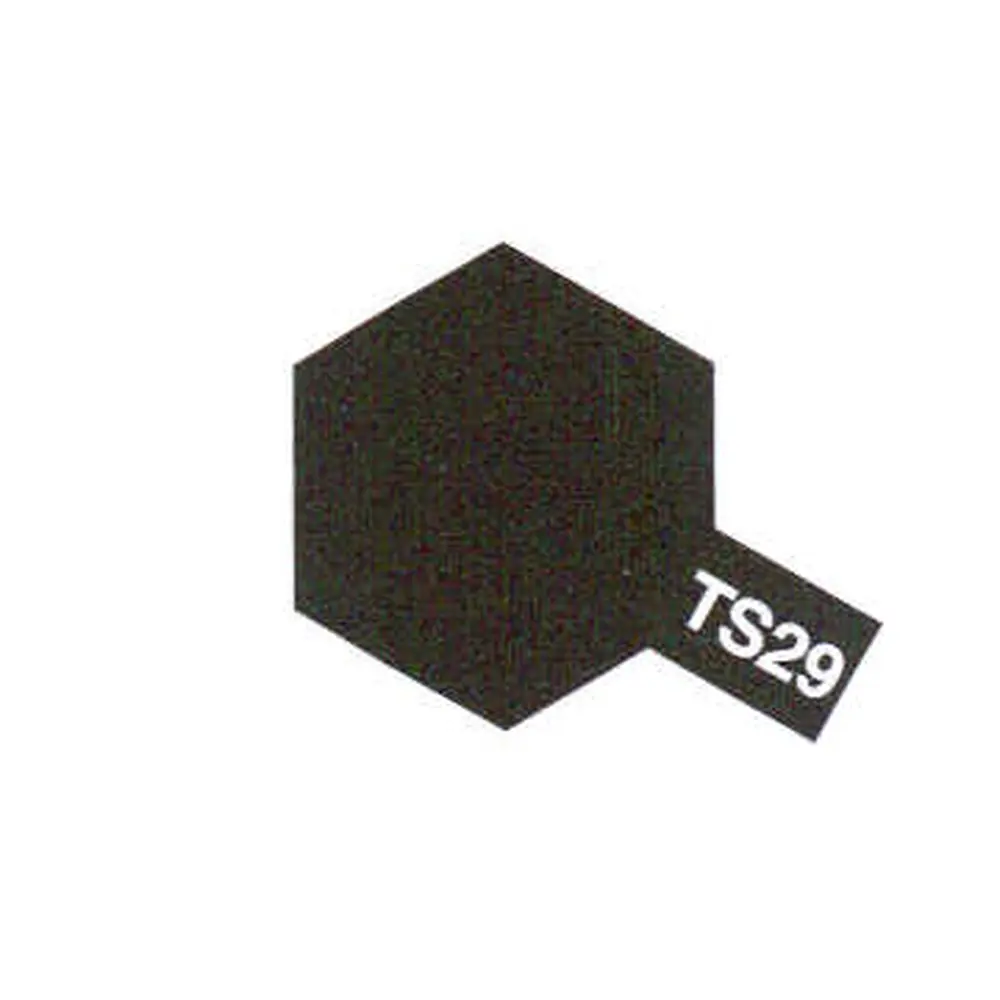 Peinture acrylique en spray - Noir Satiné TS-29 - TAMIYA 85029 - 100ml