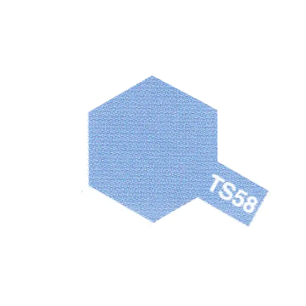 Peinture acrylique en spray - Bleu Clair Nacré TS-58 - TAMIYA 85058 - 100ml