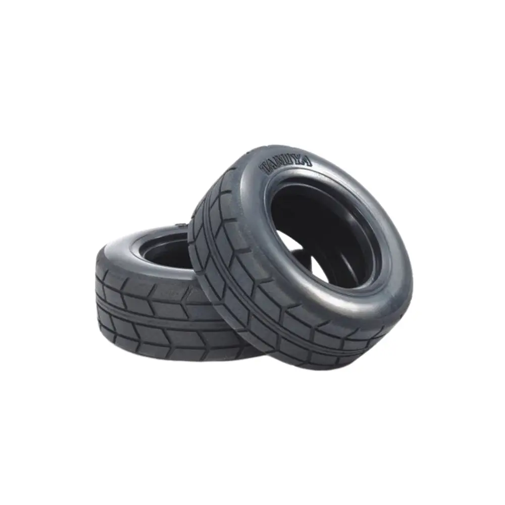 Lot de 2 Pneus Racing Truck Radial 26mm - Tamiya 51589