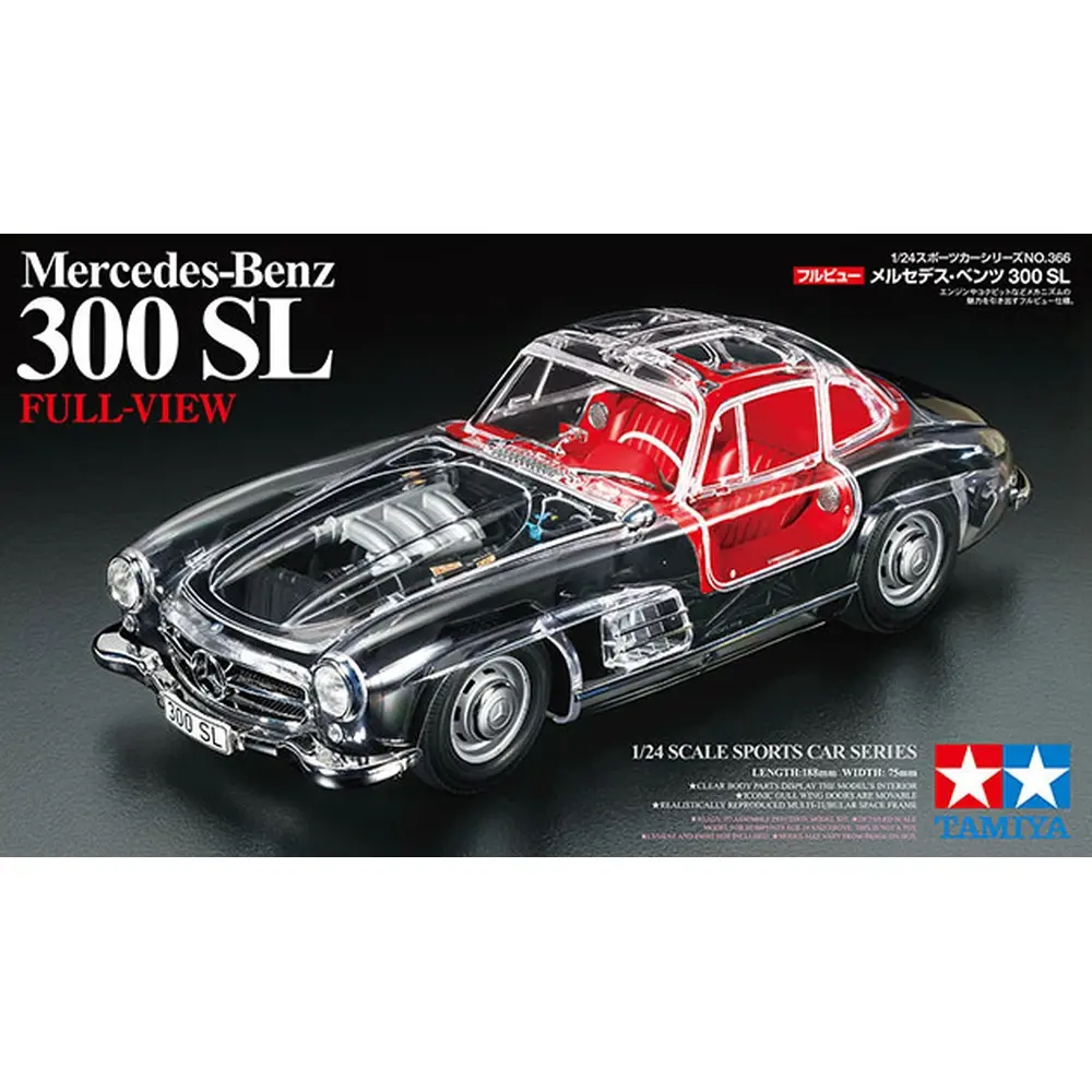 Mercedes-Benz 300 SL Full View - Tamiya 24366 - 1/24