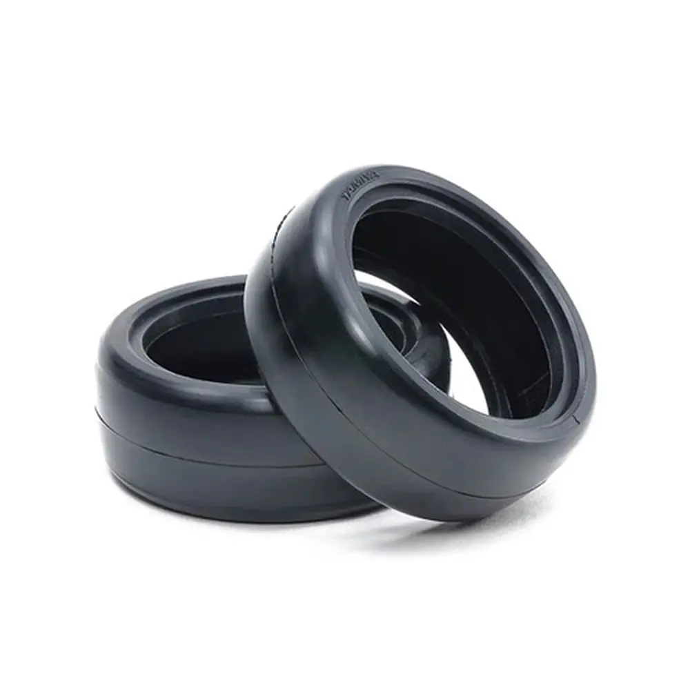 Lot de 2 pneus Slick medium - Tamiya 22000 - 1/10