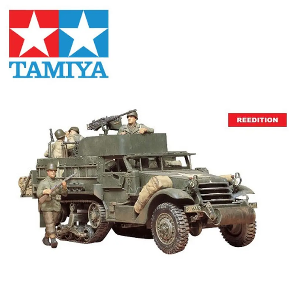 Half Track US M3A2 WWII - Tamiya 35070 - 1/35