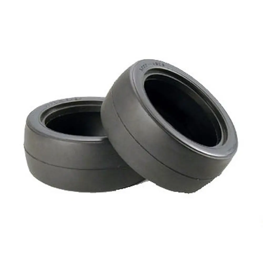 Pneus slick racing 26 mm - Tamiya 50454 - 1/10