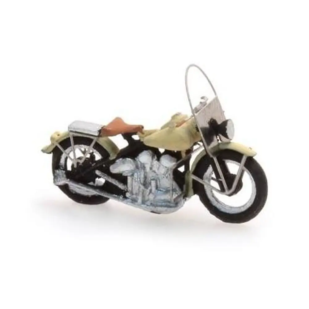 Moto Américaine Liberator - Ivoire - Artitec 38704IY - HO : 1/87