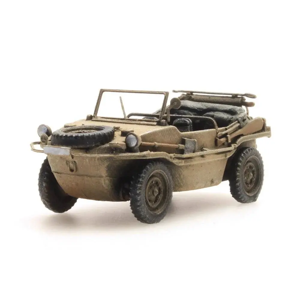 Schwimmwagen VW 166 K2s Dunkelgelb - Artitec 6870074 - HO 1/87