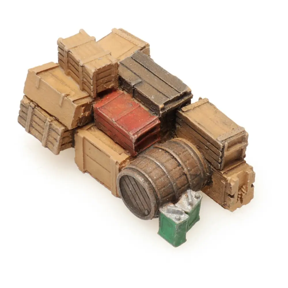 Chargement de caisses en bois pour petits camions - Artitec 487.801.76 - HO 1/87