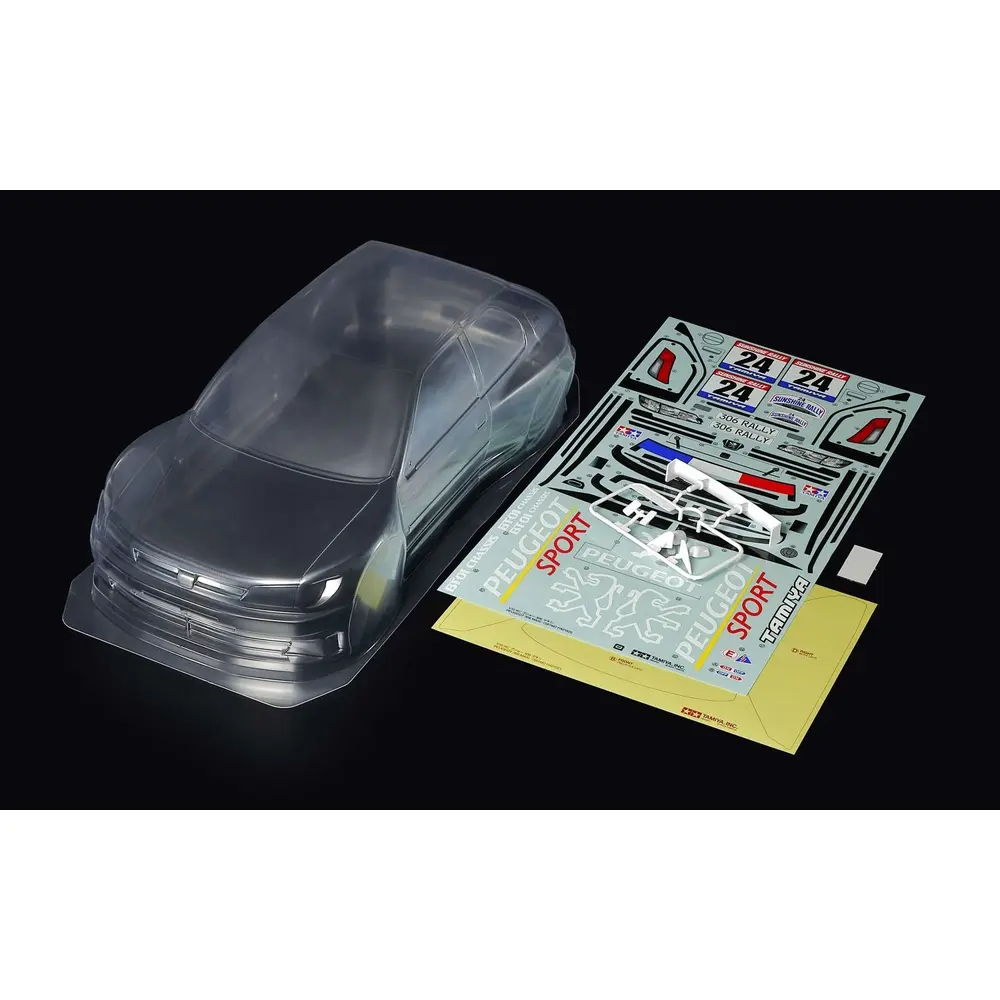 Carrosserie Peugeot 306 maxi - Tamiya 51753 - 1/10