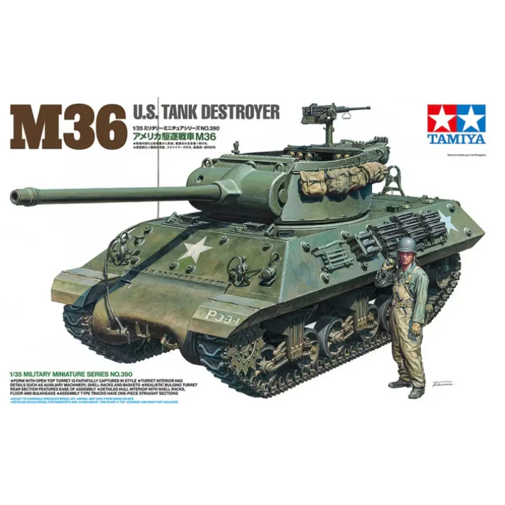 M36 U.S. Tank Destroyer - TAMIYA 35390 - 1/35