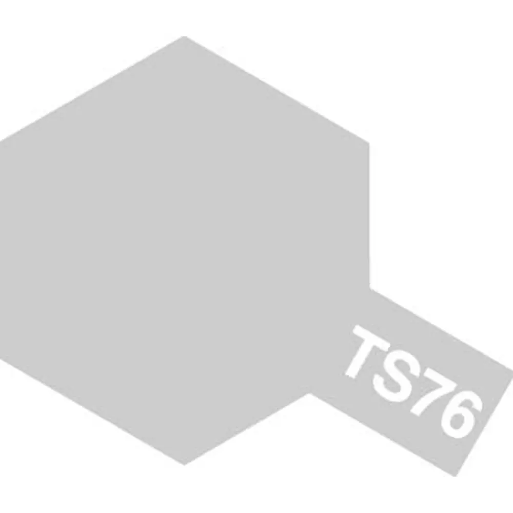 Peinture spray argent clair métal brillant TS76 100ml - Tamiya 85076