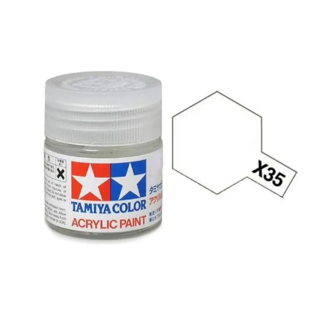 Peinture Mini Vernis Satiné X35 - Tamiya 81535