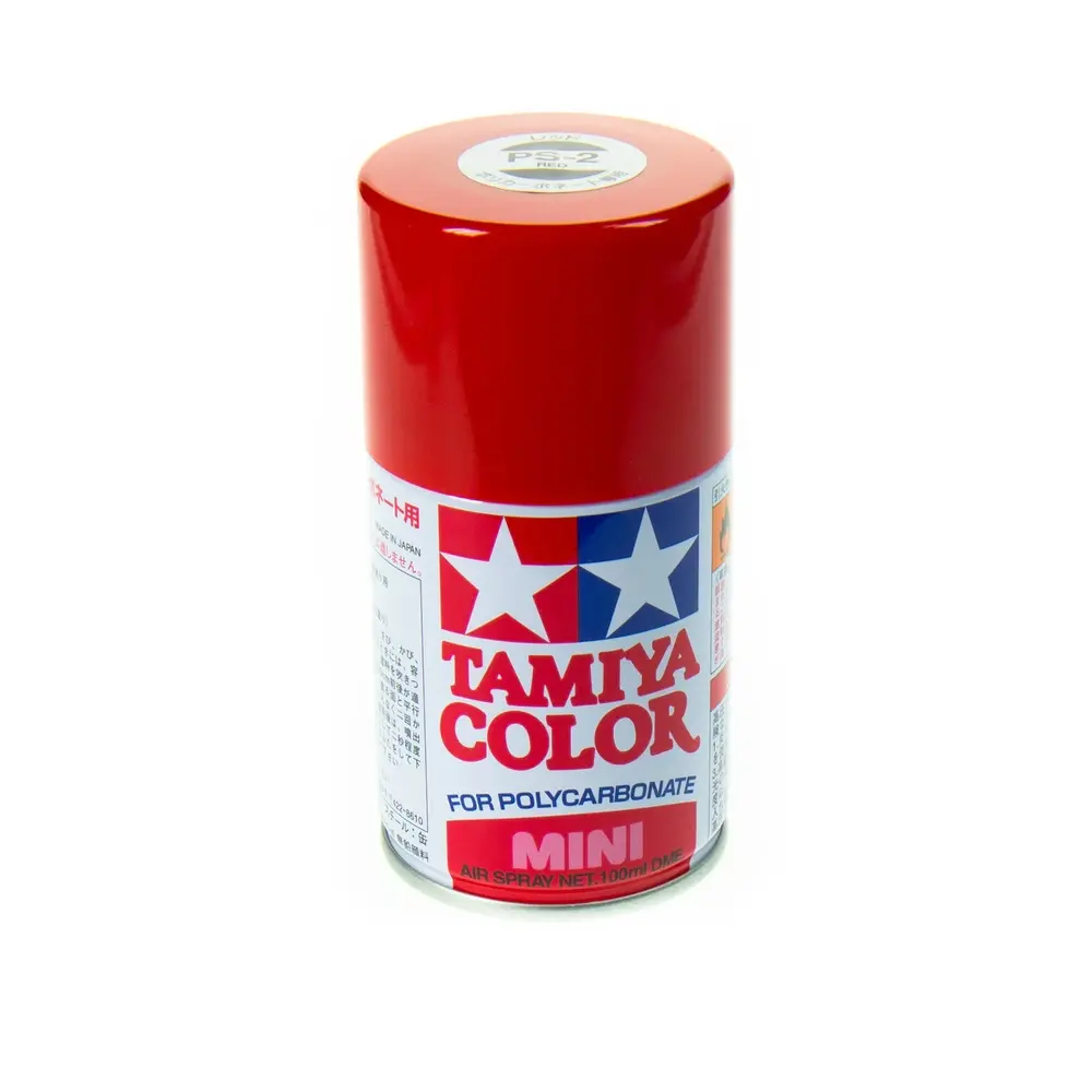 Peinture Lexan Rouge PS-2 - Tamiya 86002 - 100 ml