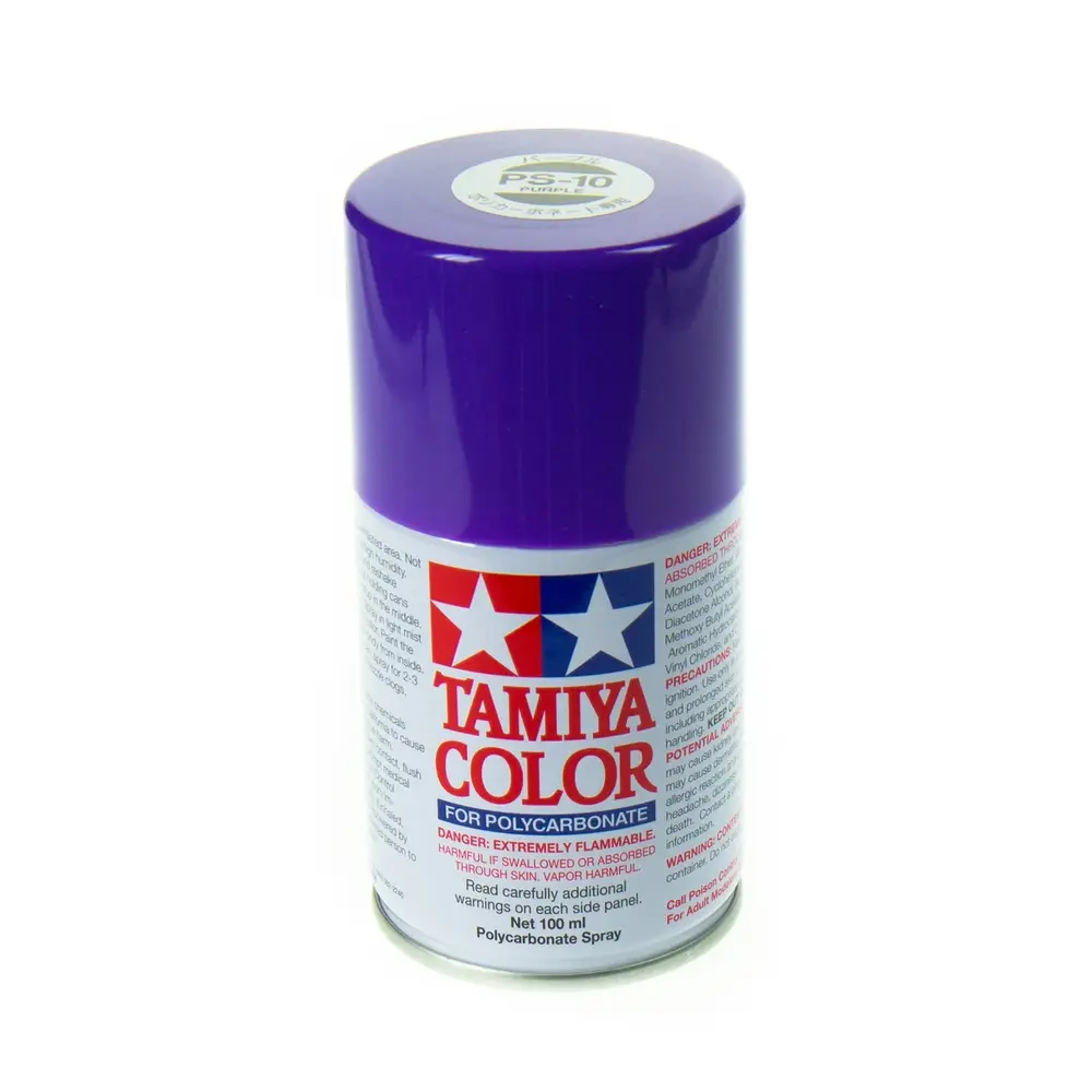 Peinture Lexan Violet PS-10 - Tamiya 86010 - 100 ml
