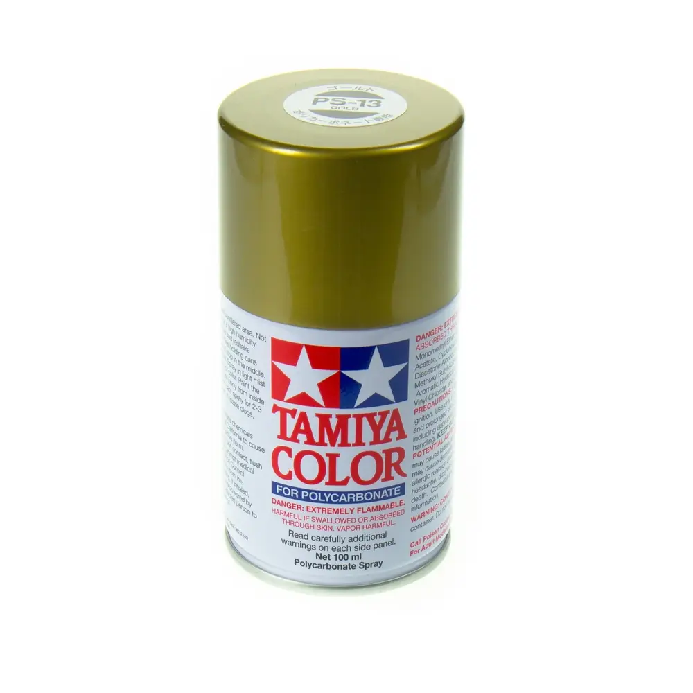 Peinture Lexan Or PS-13 - Tamiya 86013 - 100 ml