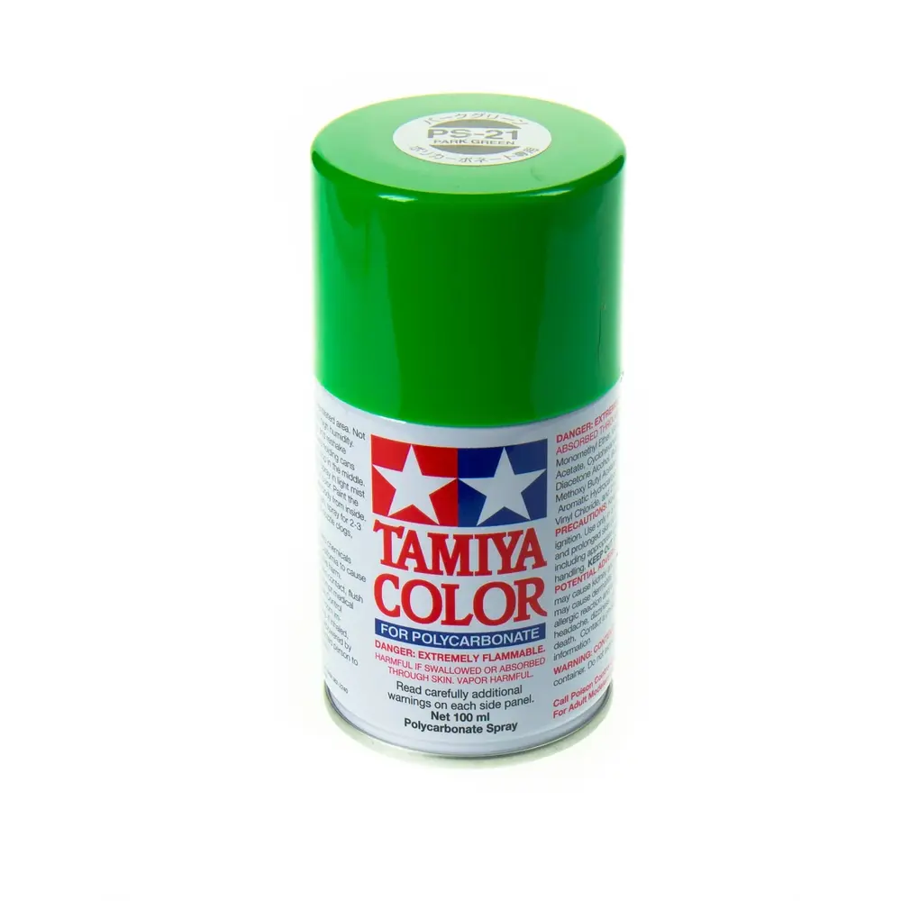 Peinture Lexan Vert Parc PS-21 - Tamiya 86021 - 100 ml