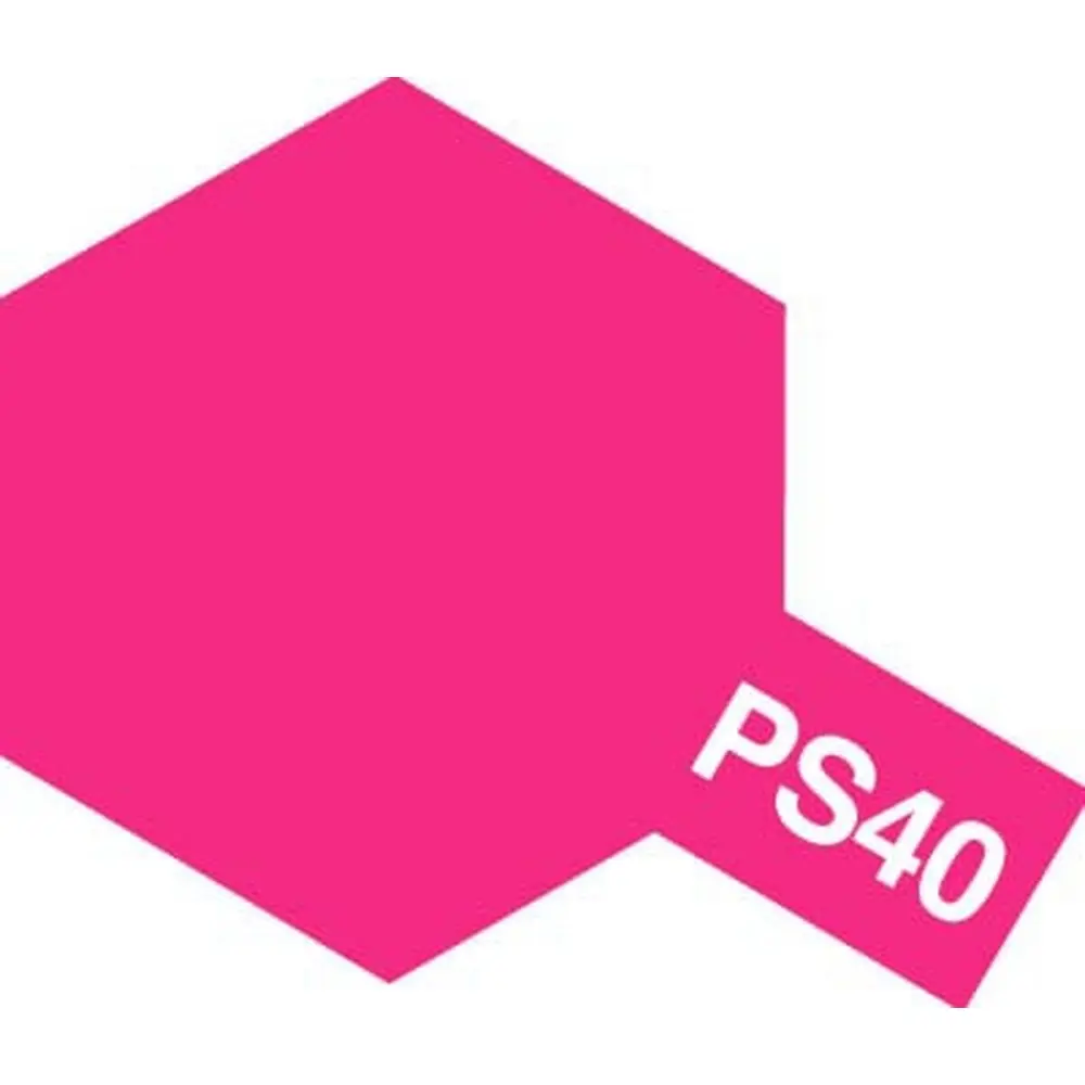 Peinture rose translucide PS-40 - Tamiya 86040