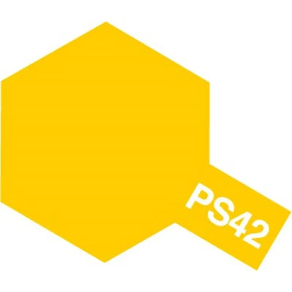Jaune Translucide PS-42 pour Carrosseries Lexan - TAMIYA 86042 - 100ml