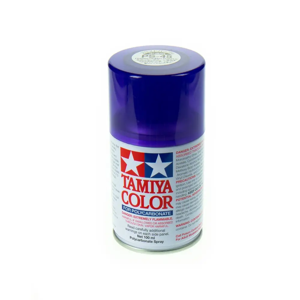 Peinture Lexan Violet translucide PS-45 - Tamiya 86045