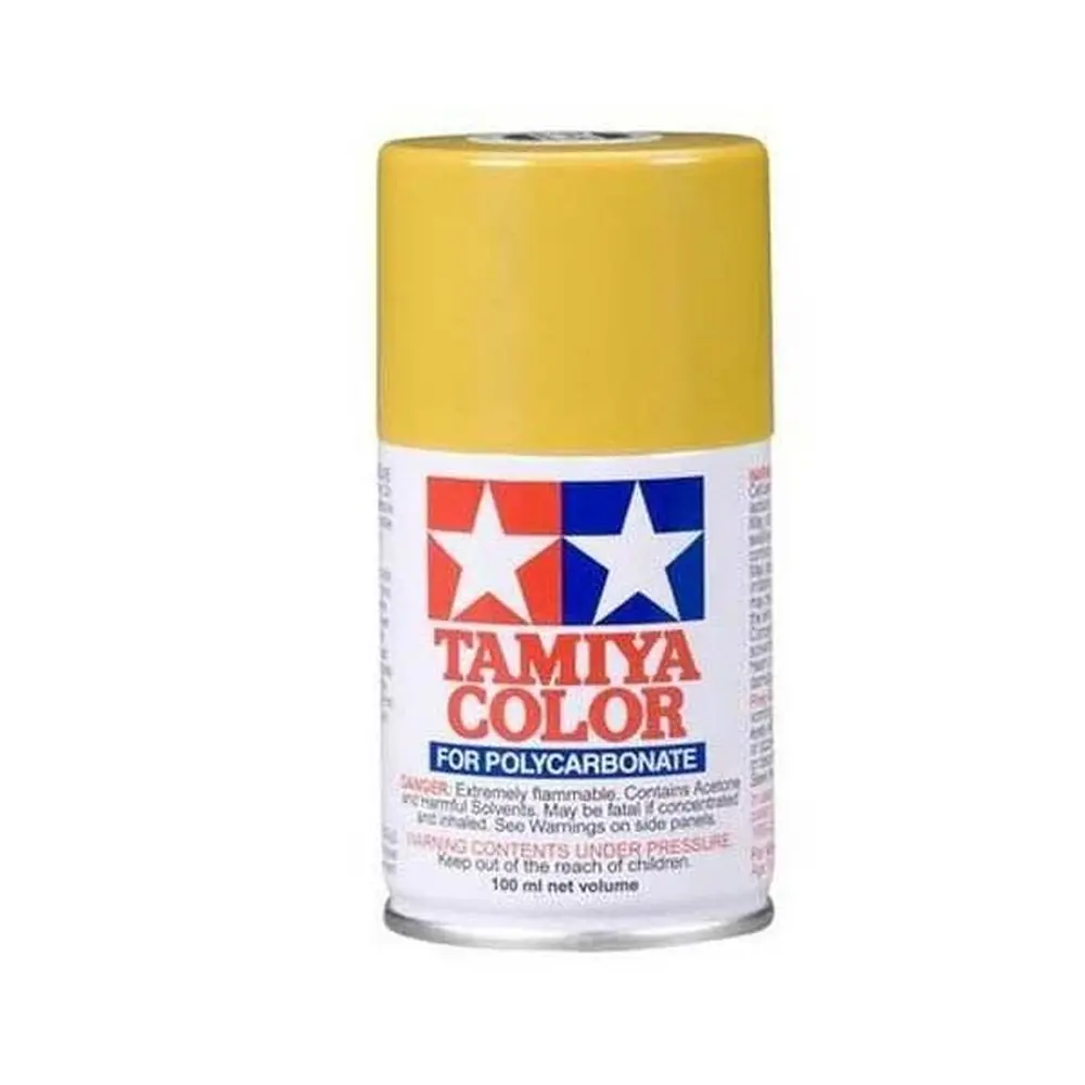 Peinture Lexan Jaune Moutarde PS-56 - Tamiya 86056 - 100 ml