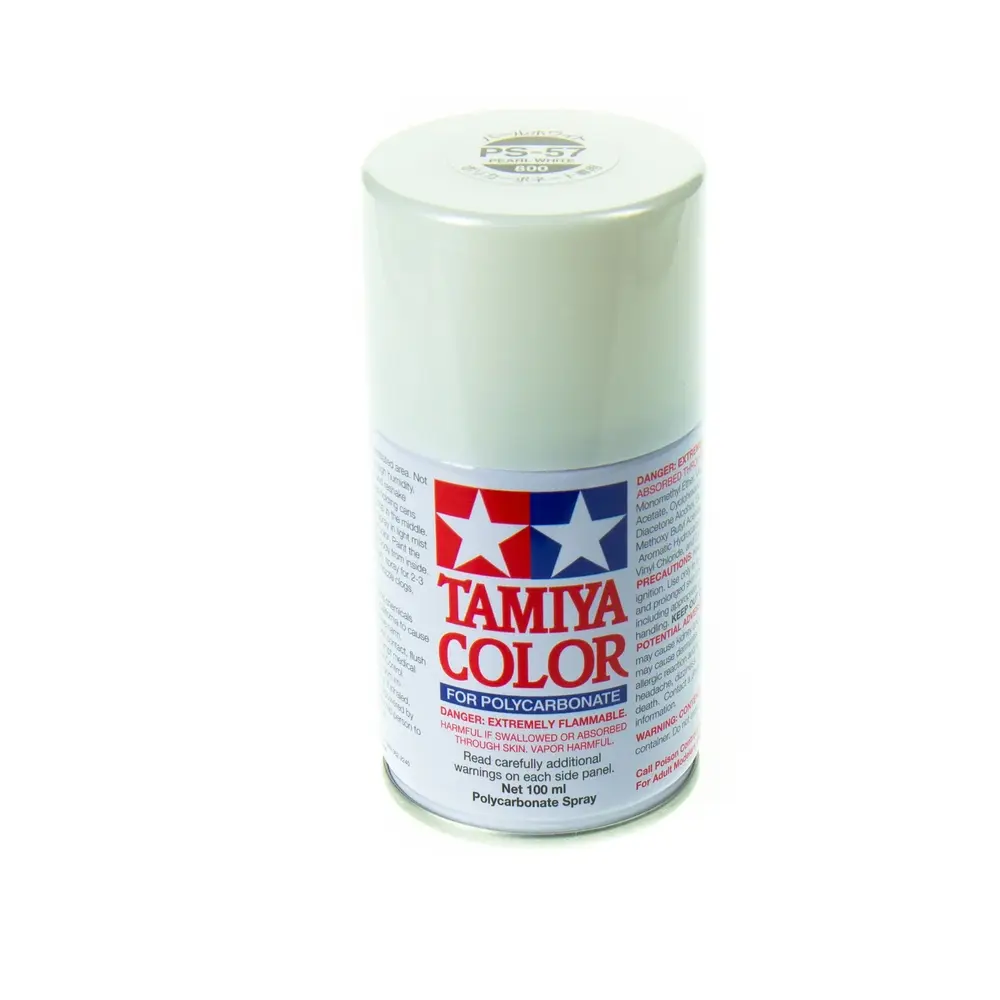 Peinture Lexan Blanc Nacré PS-57 - Tamiya 86057