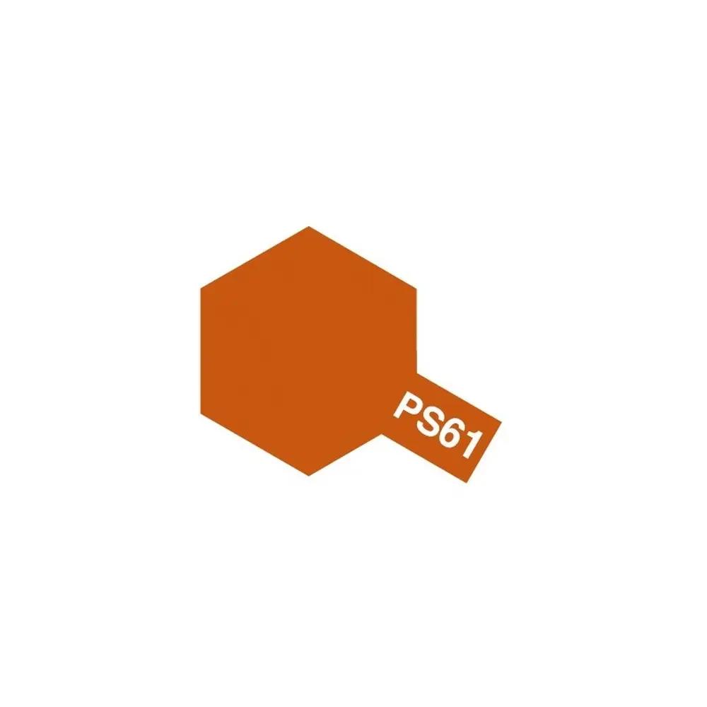 Orange Métal PS-61 pour Carrosseries Lexan - TAMIYA 86061 - 100ml