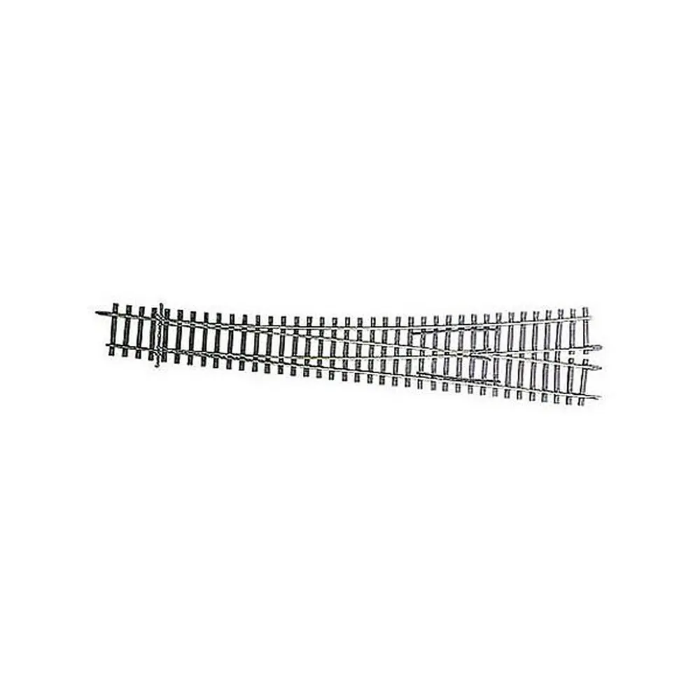 Aiguillage à gauche 284mm 9°
