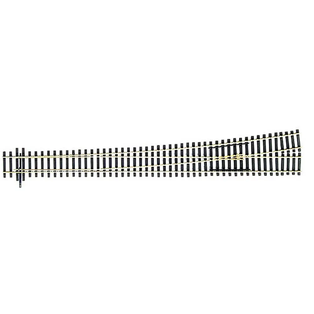 Aiguillage à gauche 361mm 7°